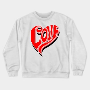 Love 3D Crewneck Sweatshirt